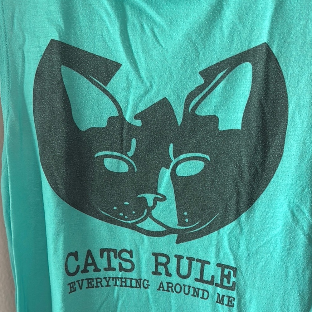 Cats rule everything around me tank